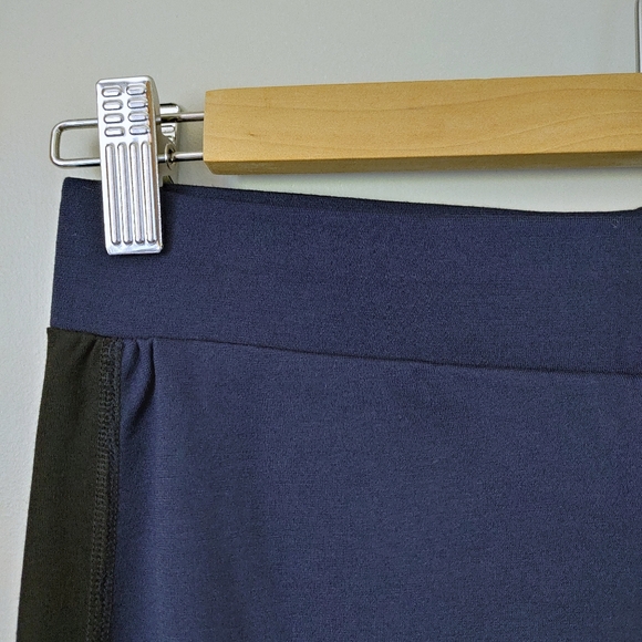 Acne Studios Flo Track Leggings Side Panels Navy Blue Size Small - Picture 8 of 16